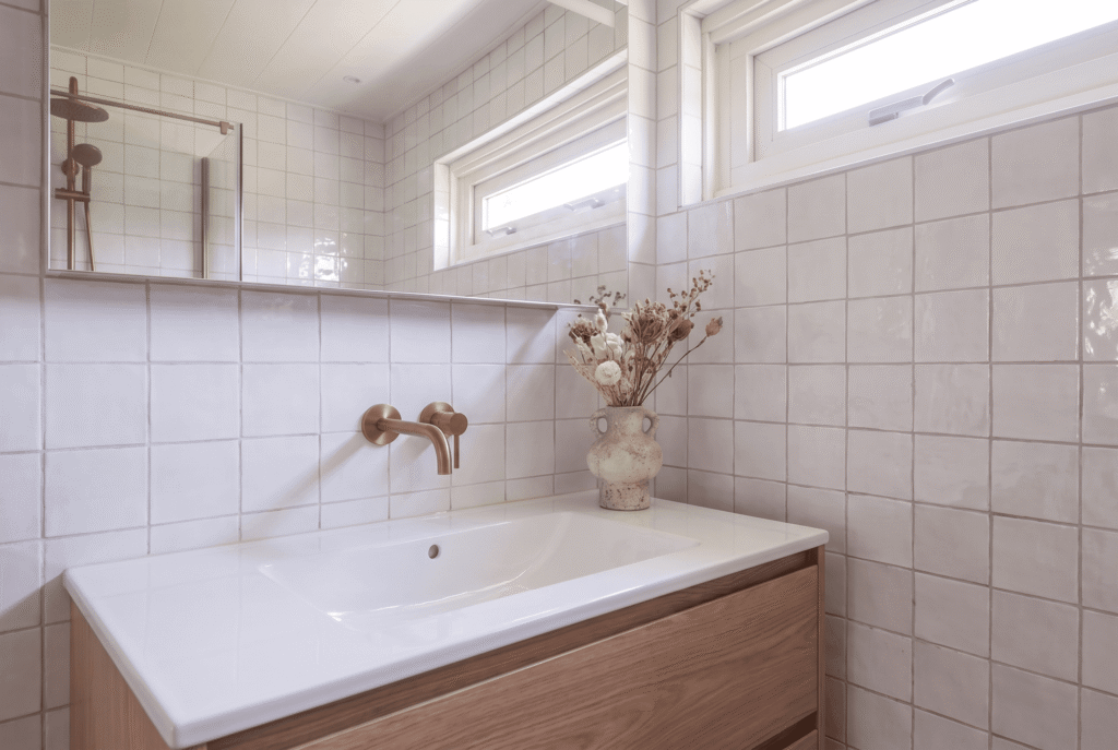Badkamerrenovatie — Weerenstraat, Amsterdam